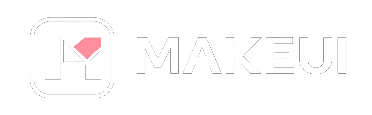 MakeUI Logo Dark